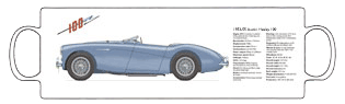 Austin Healey 100 1953-55 Mug 2